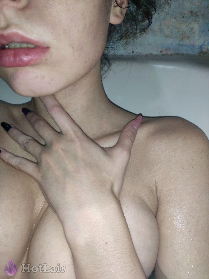 Erotic nude female in provocative pose