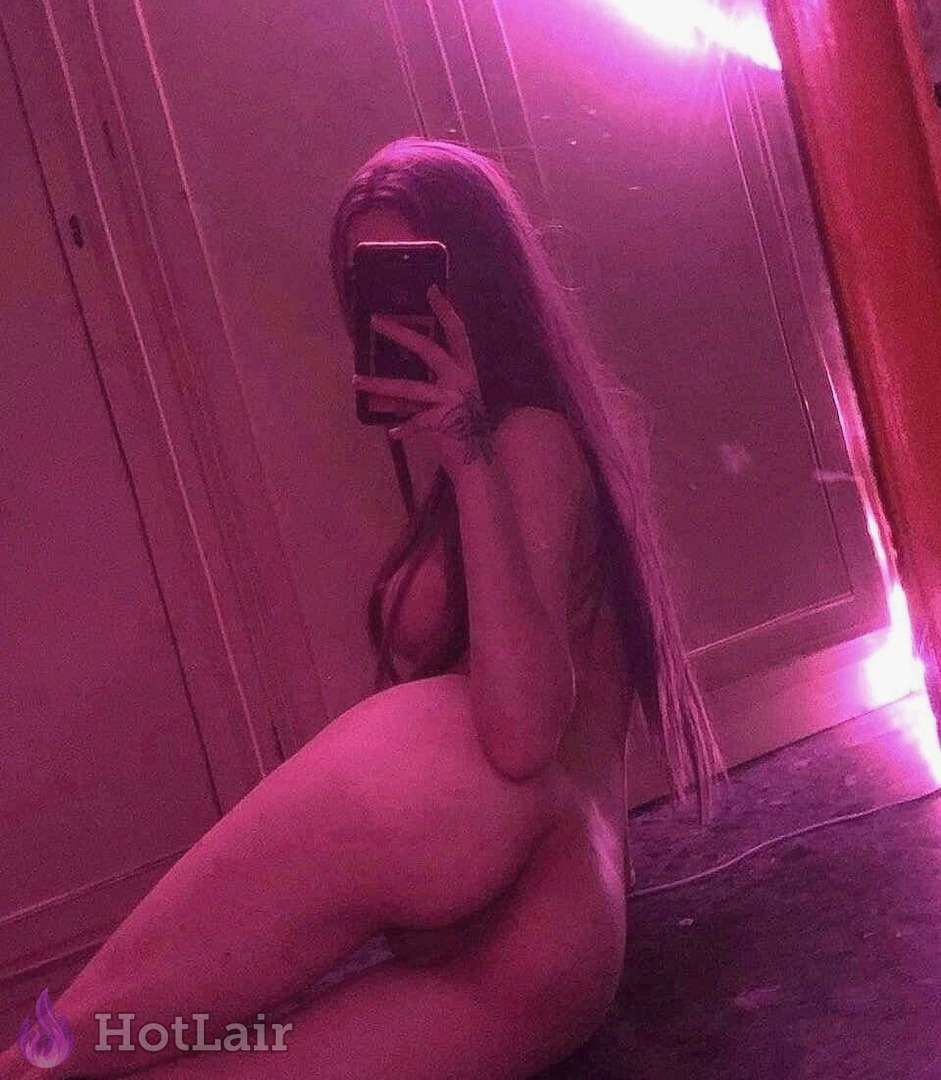 Artistic naked body in soft focus