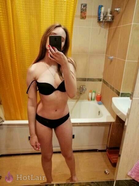 Alluring naked girl elegant flame