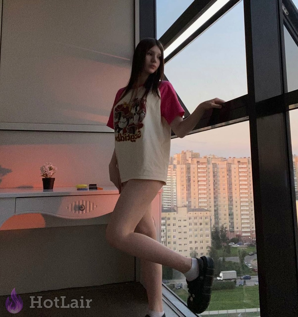 Hot bare woman teasing with passion